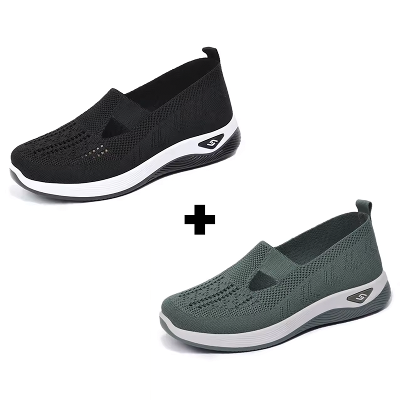 LEVE 2 PAGUE 1 - Tênis Ortopédico Ultra Comfort Calce Fácil + Palmilha Ortopédica