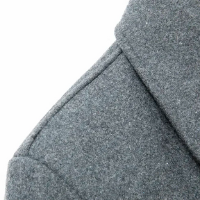 Sobretudo Masculino Curto De Lã Denmark